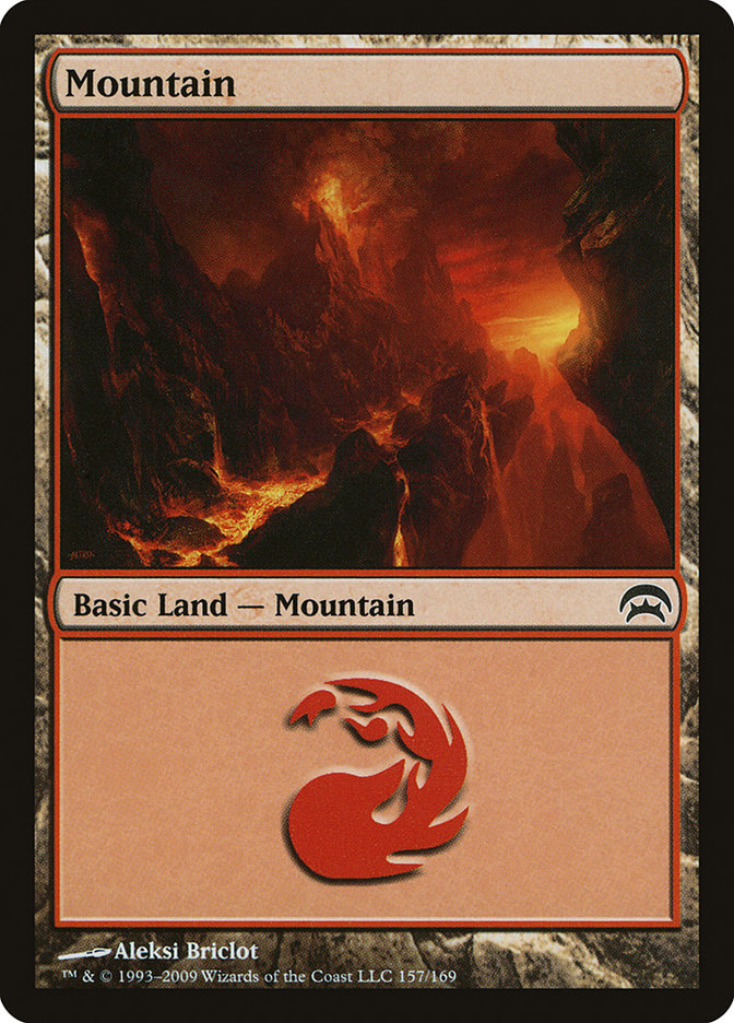 Mountain (157) [Planechase] | Yard's Games Ltd