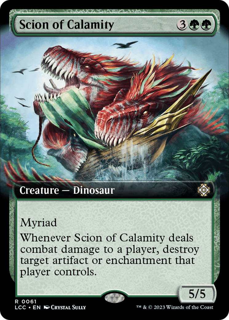 Scion of Calamity (Extended Art) [The Lost Caverns of Ixalan Commander] | Yard's Games Ltd