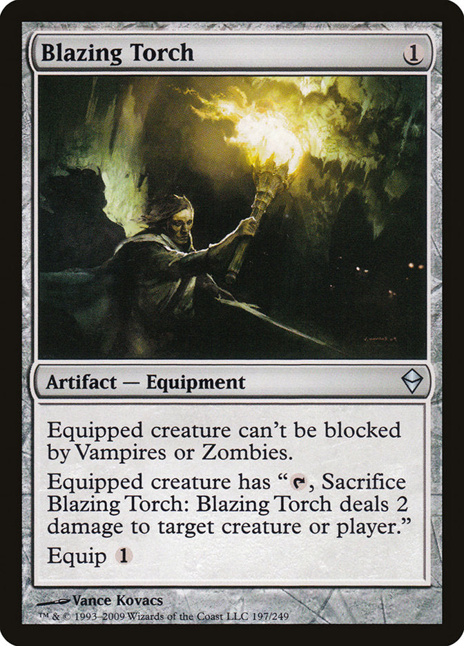 Blazing Torch [Zendikar] | Yard's Games Ltd