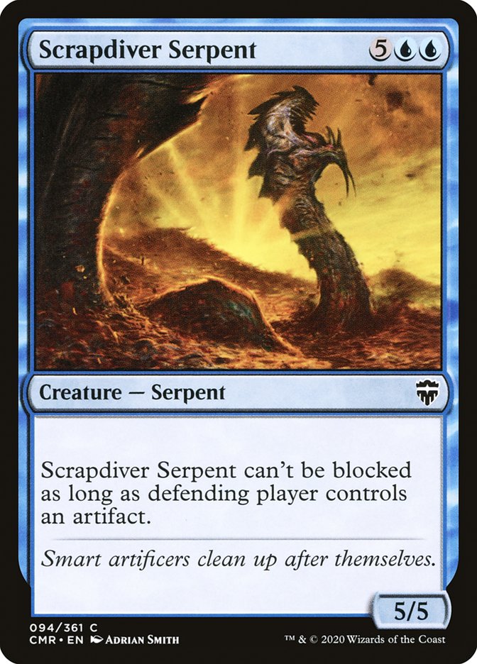 Scrapdiver Serpent [Commander Legends] | Yard's Games Ltd