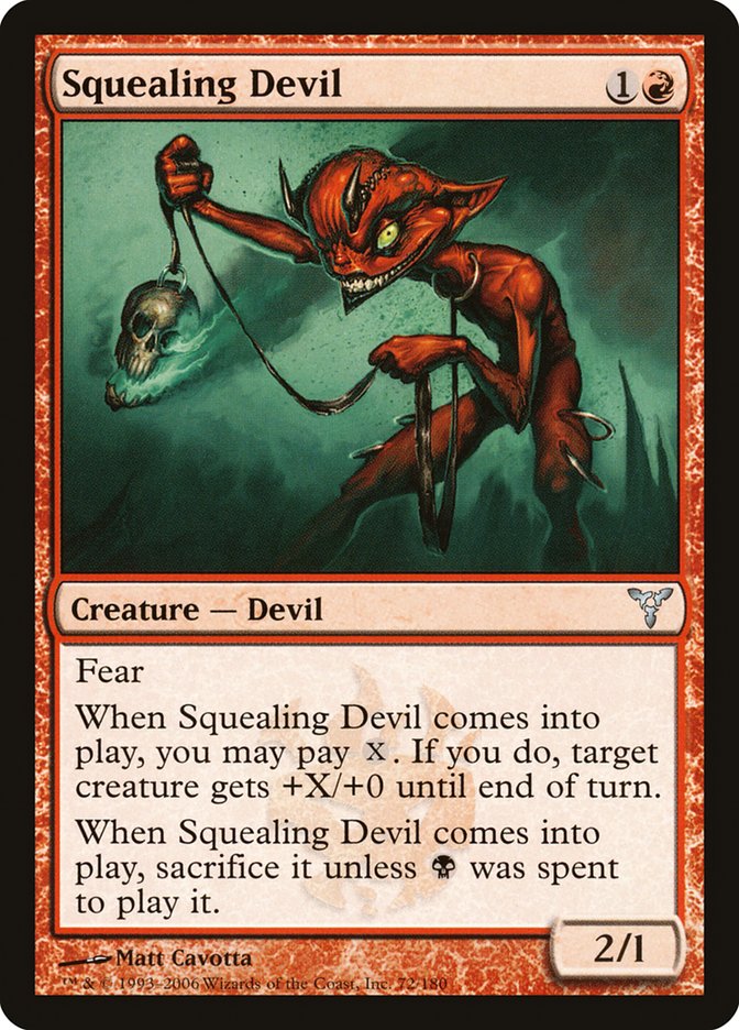 Squealing Devil [Dissension] | Yard's Games Ltd