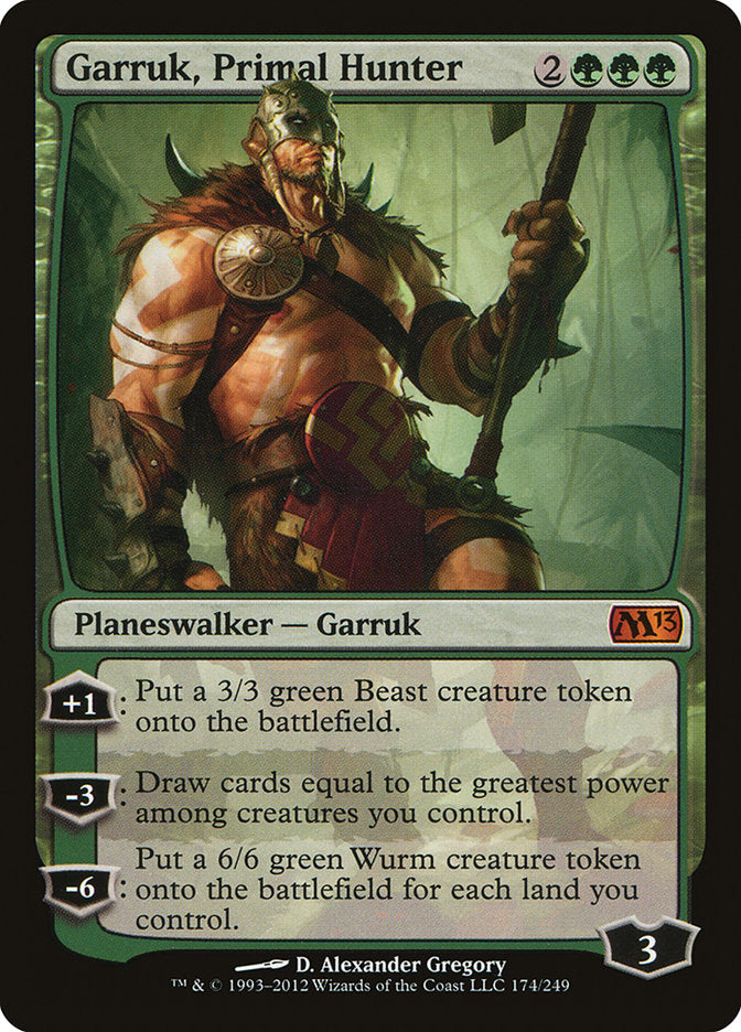 Garruk, Primal Hunter [Magic 2013] | Yard's Games Ltd