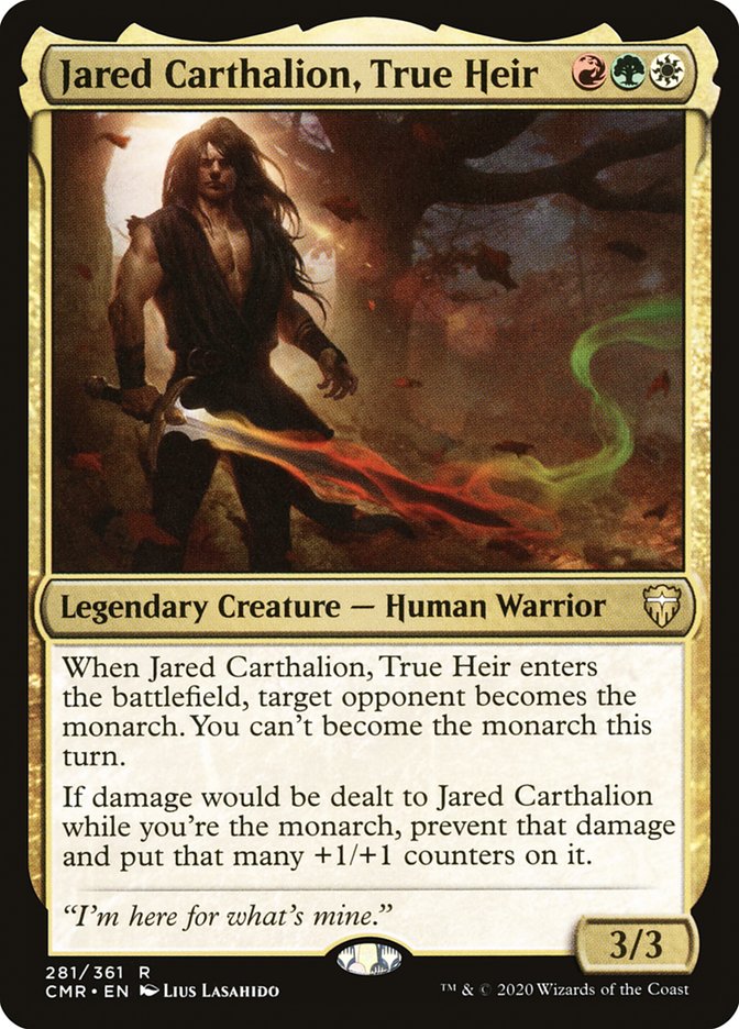 Jared Carthalion, True Heir [Commander Legends] | Yard's Games Ltd