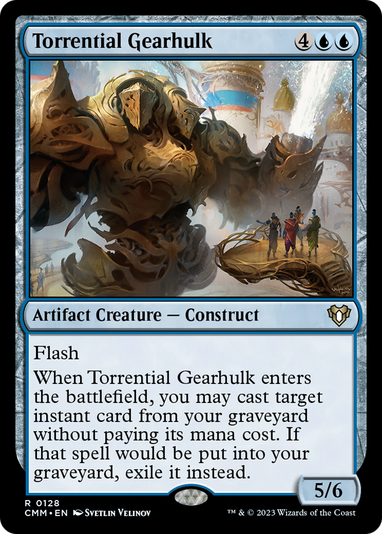 Torrential Gearhulk [Commander Masters] | Yard's Games Ltd