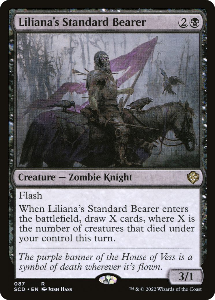 Liliana's Standard Bearer [Starter Commander Decks] | Yard's Games Ltd