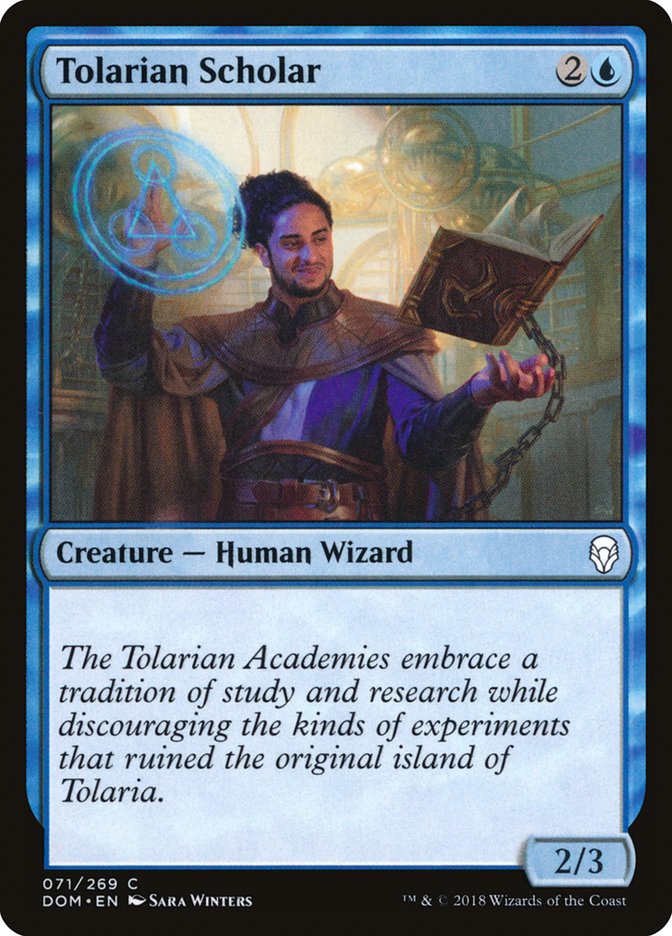 Tolarian Scholar [Dominaria] | Yard's Games Ltd