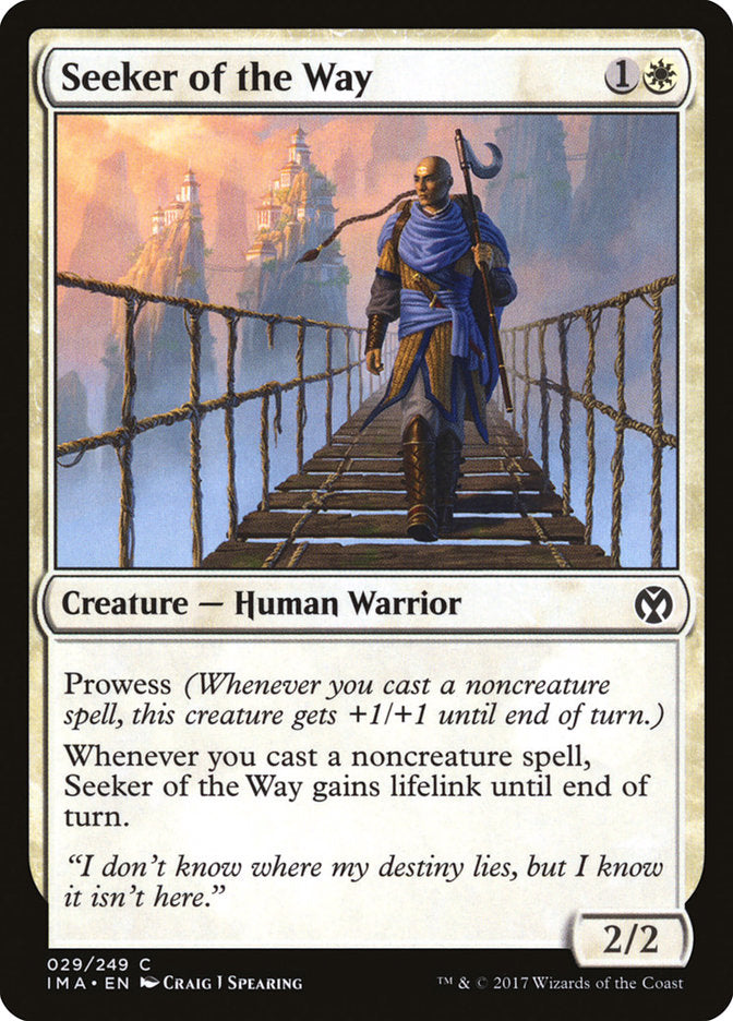 Seeker of the Way [Iconic Masters] | Yard's Games Ltd