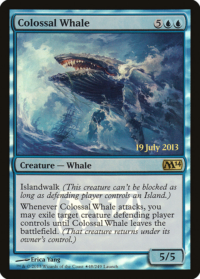 Colossal Whale [Magic 2014 Prerelease Promos] | Yard's Games Ltd