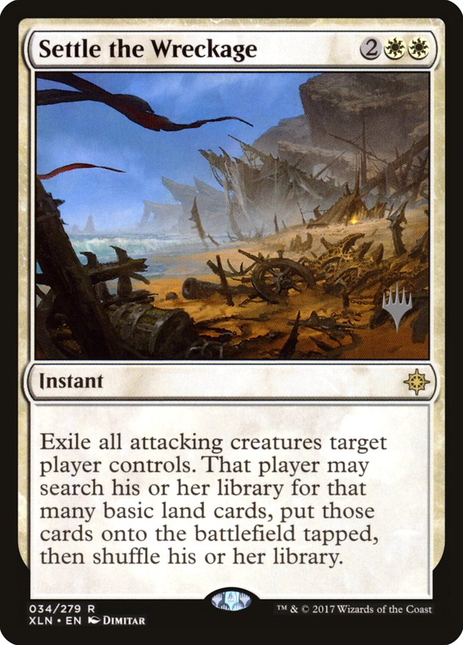 Settle the Wreckage (Promo Pack) [Ixalan Promos] | Yard's Games Ltd