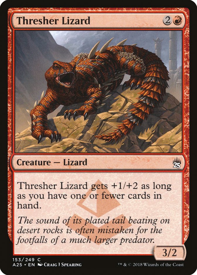 Thresher Lizard [Masters 25] | Yard's Games Ltd