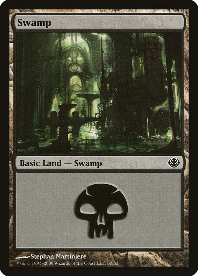 Swamp (60) [Duel Decks: Garruk vs. Liliana] | Yard's Games Ltd