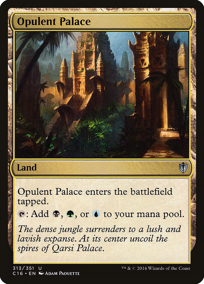 Opulent Palace [Commander 2016] | Yard's Games Ltd