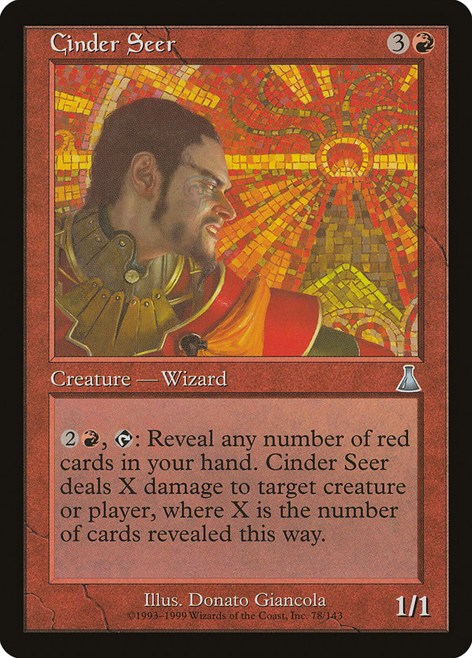 Cinder Seer [Urza's Destiny] | Yard's Games Ltd