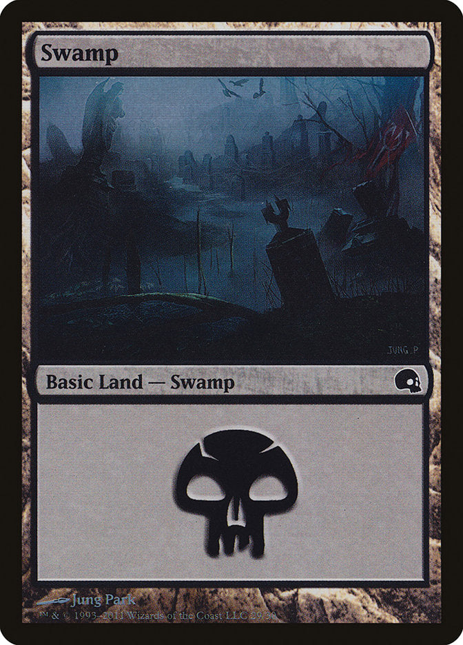 Swamp (29) [Premium Deck Series: Graveborn] | Yard's Games Ltd