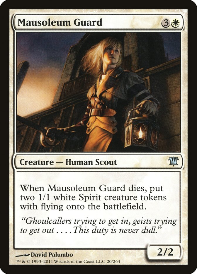 Mausoleum Guard [Innistrad] | Yard's Games Ltd