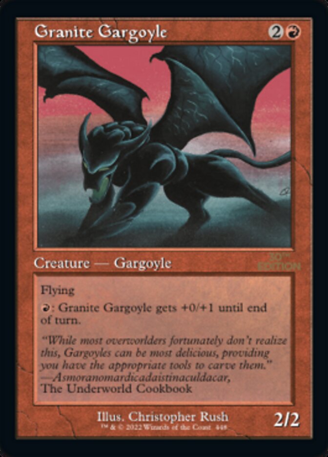 Granite Gargoyle (Retro) [30th Anniversary Edition] | Yard's Games Ltd