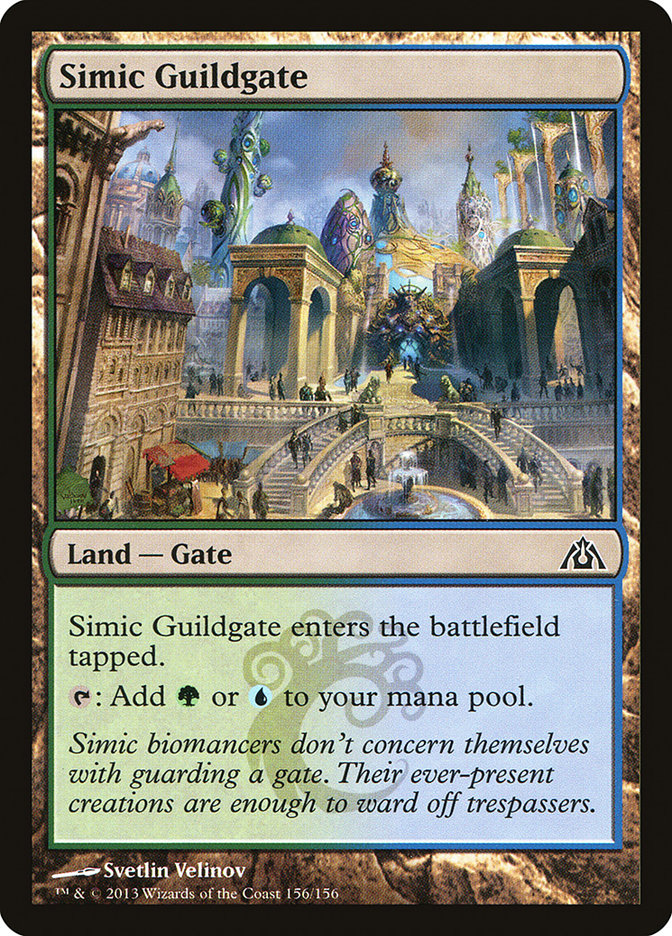 Simic Guildgate [Dragon's Maze] | Yard's Games Ltd