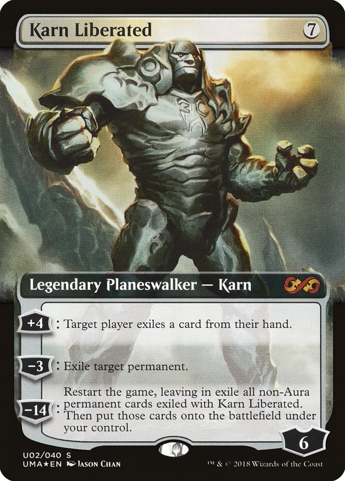 Karn Liberated (Topper) [Ultimate Masters Box Topper] | Yard's Games Ltd