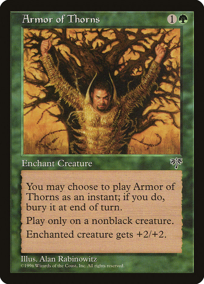 Armor of Thorns [Mirage] | Yard's Games Ltd