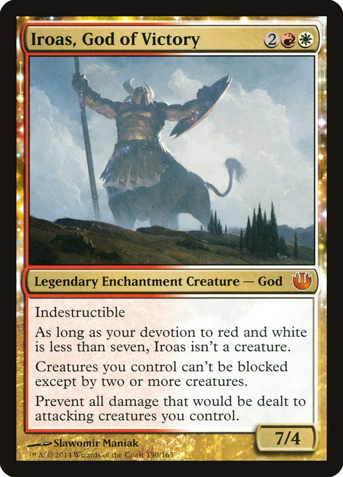 Iroas, God of Victory [Journey into Nyx] | Yard's Games Ltd