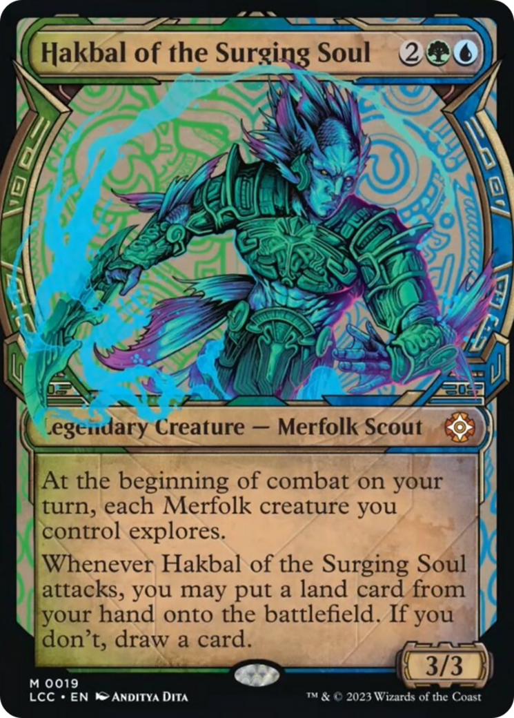 Hakbal of the Surging Soul (Showcase) [The Lost Caverns of Ixalan Commander] | Yard's Games Ltd