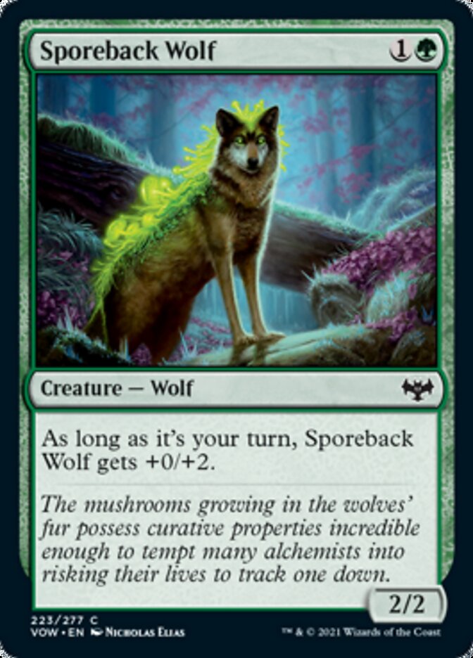 Sporeback Wolf [Innistrad: Crimson Vow] | Yard's Games Ltd