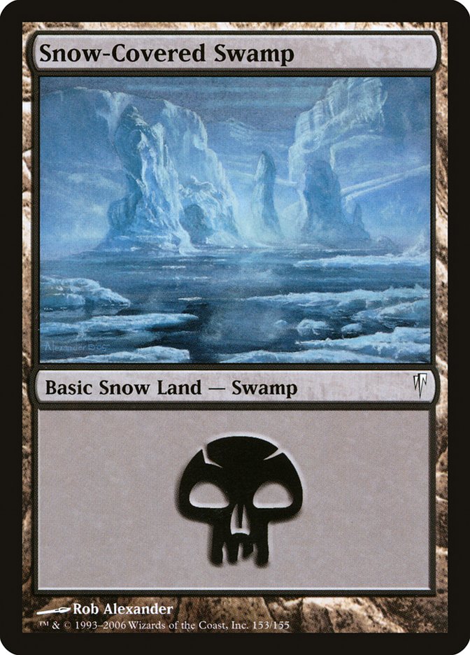 Snow-Covered Swamp [Coldsnap] | Yard's Games Ltd