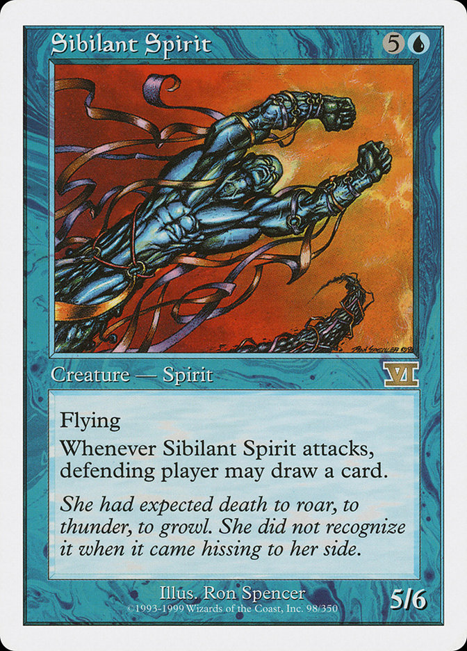 Sibilant Spirit [Classic Sixth Edition] | Yard's Games Ltd
