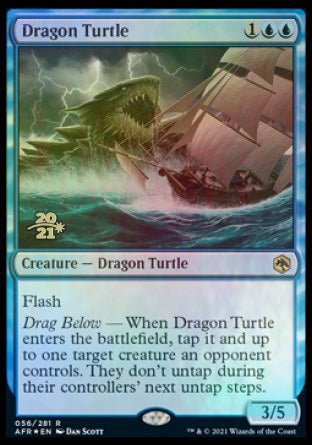 Dragon Turtle [Dungeons & Dragons: Adventures in the Forgotten Realms Prerelease Promos] | Yard's Games Ltd