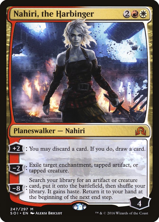 Nahiri, the Harbinger [Shadows over Innistrad] | Yard's Games Ltd