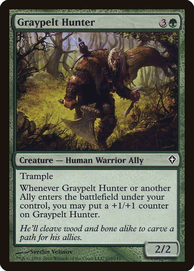 Graypelt Hunter [Worldwake] | Yard's Games Ltd