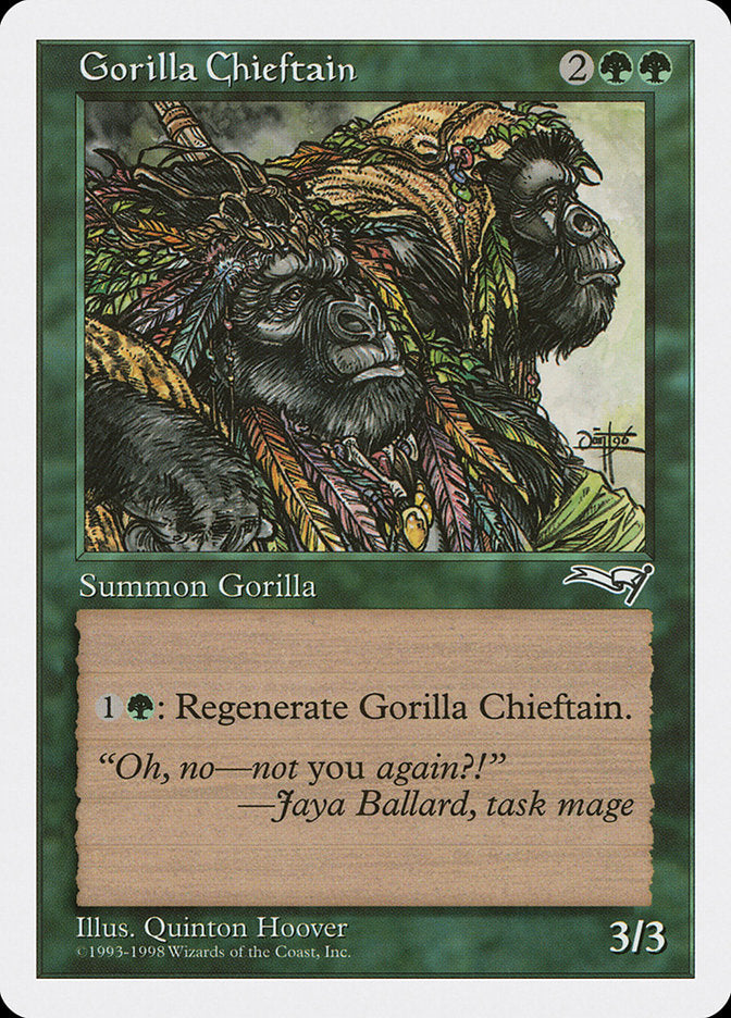 Gorilla Chieftain [Anthologies] | Yard's Games Ltd