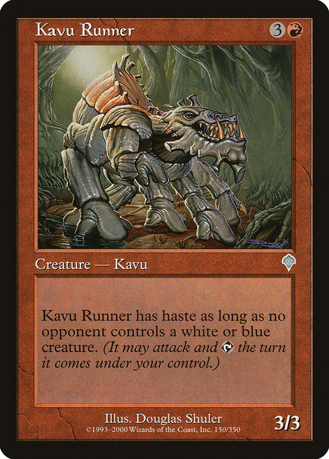 Kavu Runner [Invasion] | Yard's Games Ltd