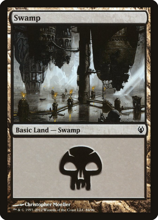 Swamp (84) [Duel Decks: Izzet vs. Golgari] | Yard's Games Ltd