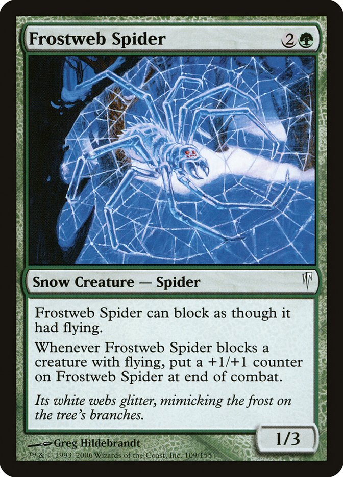 Frostweb Spider [Coldsnap] | Yard's Games Ltd