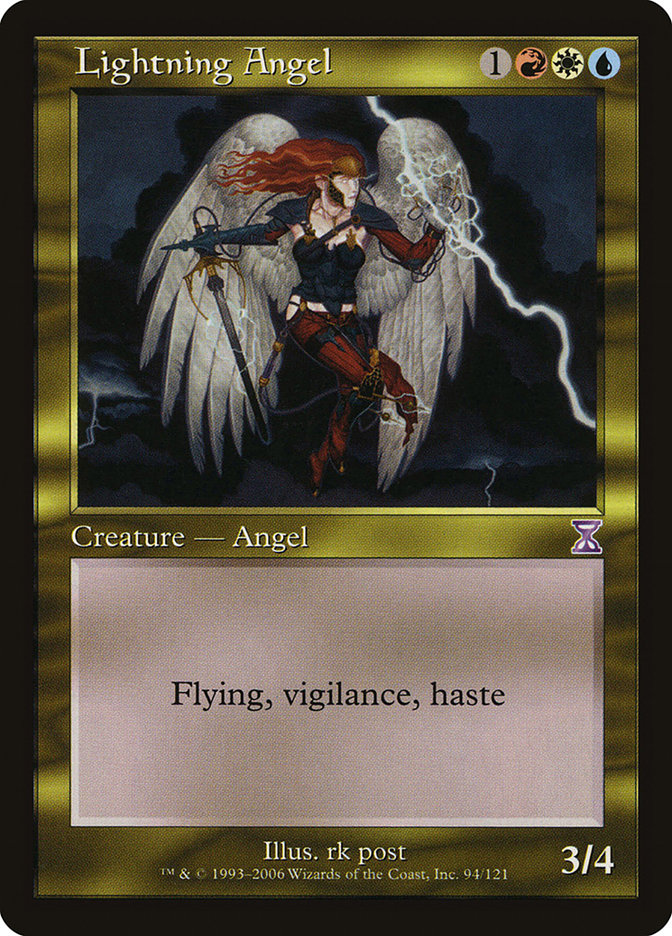 Lightning Angel [Time Spiral Timeshifted] | Yard's Games Ltd