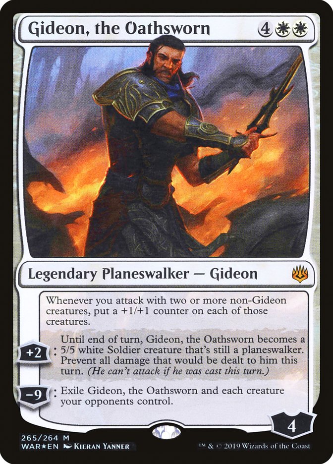 Gideon, the Oathsworn [War of the Spark] | Yard's Games Ltd