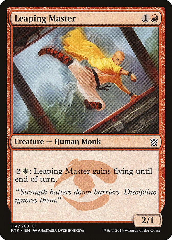 Leaping Master [Khans of Tarkir] | Yard's Games Ltd