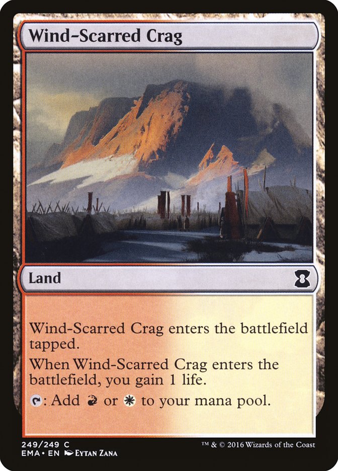 Wind-Scarred Crag [Eternal Masters] | Yard's Games Ltd