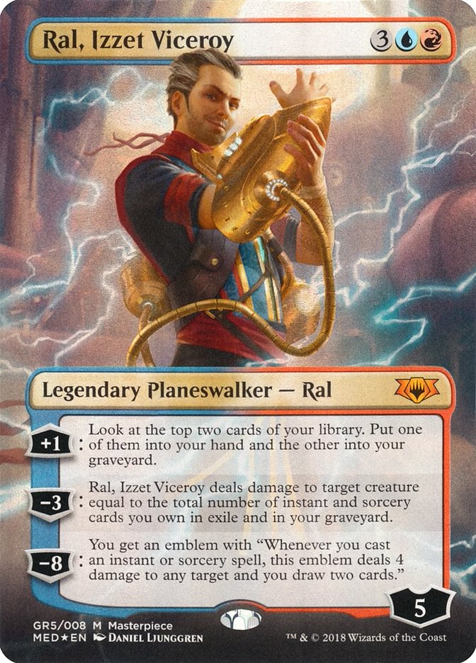 Ral, Izzet Viceroy [Mythic Edition] | Yard's Games Ltd
