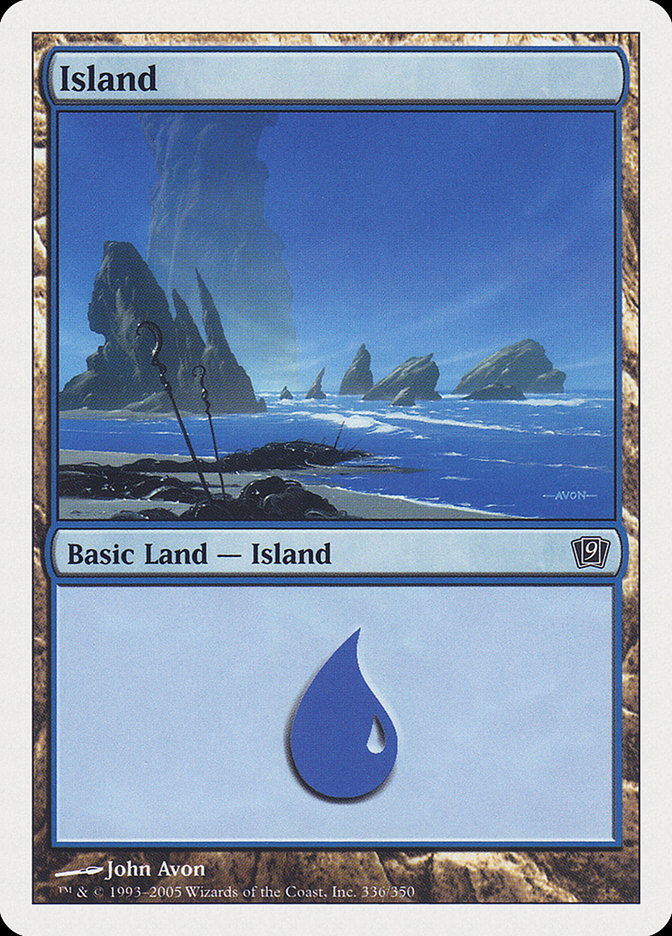 Island (336) [Ninth Edition] | Yard's Games Ltd