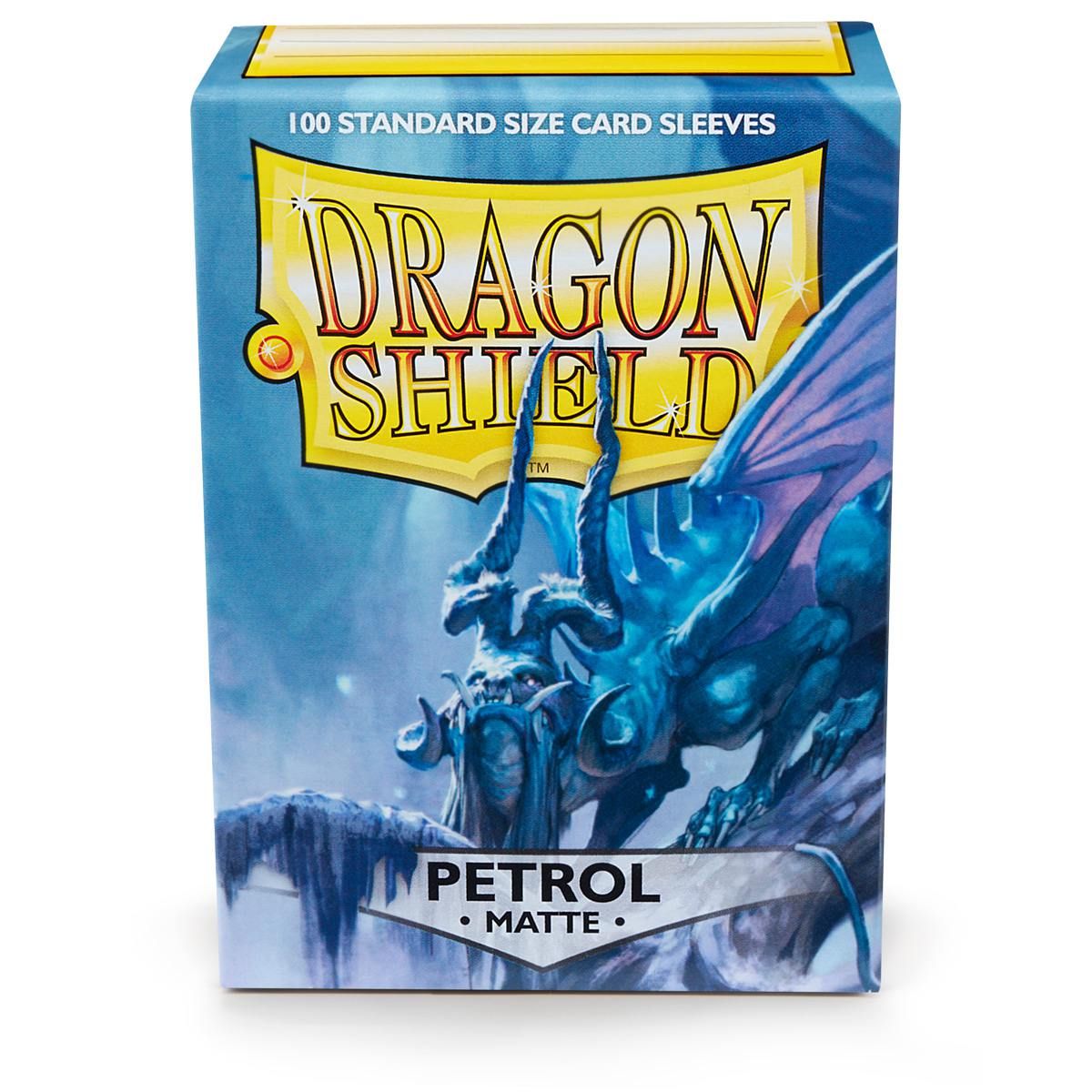 Dragon Shield: Standard 100ct Sleeves - Petrol (Matte) | Yard's Games Ltd
