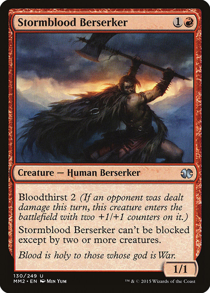 Stormblood Berserker [Modern Masters 2015] | Yard's Games Ltd