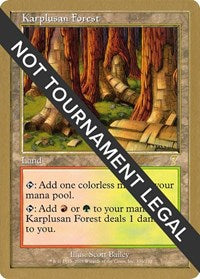 Karplusan Forest - 2002 Sim Han How (7ED) [World Championship Decks] | Yard's Games Ltd