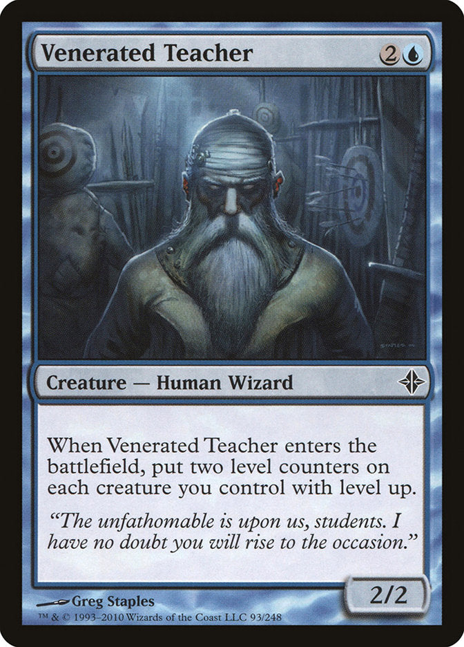 Venerated Teacher [Rise of the Eldrazi] | Yard's Games Ltd