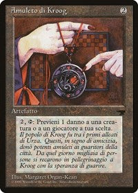 Amulet of Kroog (Italian) - "Amuleto di Kroog" [Renaissance] | Yard's Games Ltd