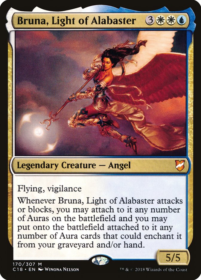 Bruna, Light of Alabaster [Commander 2018] | Yard's Games Ltd