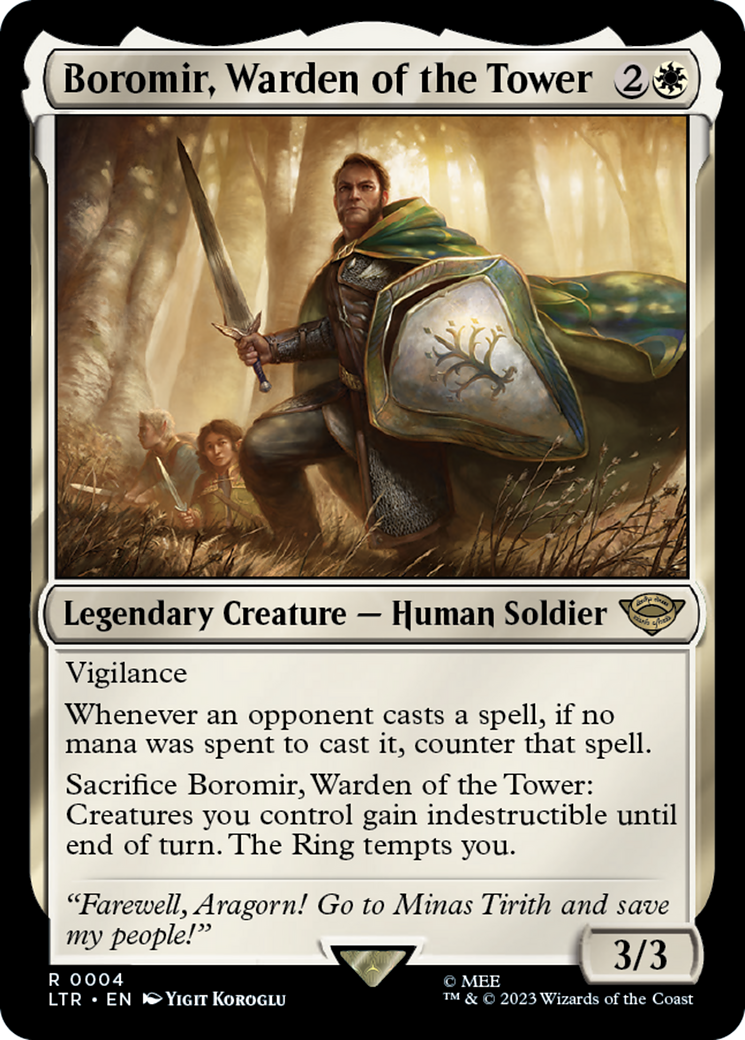Boromir, Warden of the Tower [The Lord of the Rings: Tales of Middle-Earth] | Yard's Games Ltd
