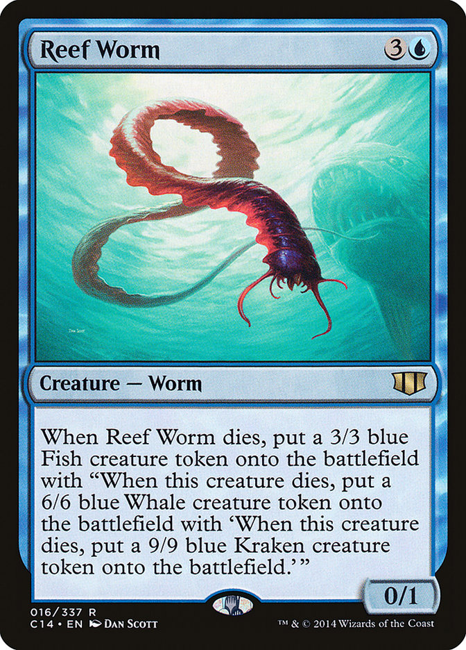 Reef Worm [Commander 2014] | Yard's Games Ltd