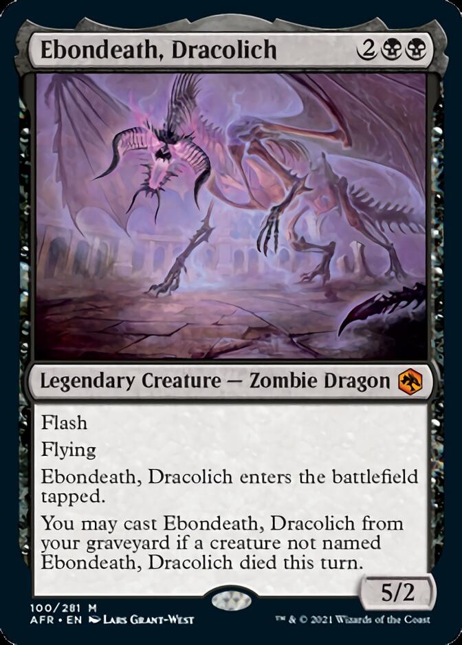 Ebondeath, Dracolich [Dungeons & Dragons: Adventures in the Forgotten Realms] | Yard's Games Ltd